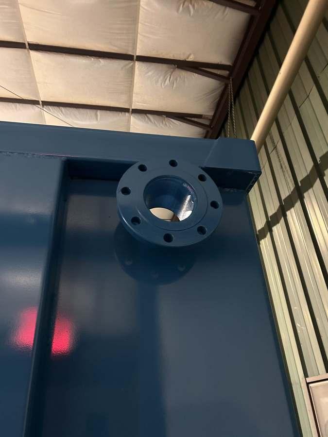 EnviroBox flanged nozzle detail