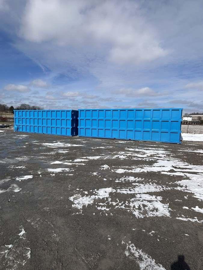 Two 40-foot EnviroBoxes ready for delivery